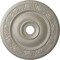 Ekena Millwork Logan Ceiling Medallion (Fits Canopies up to 6 1/8"), 24 1/4"OD x 3 7/8"ID x 2"P, Pearl White CM24LO1PWS - alternate 1